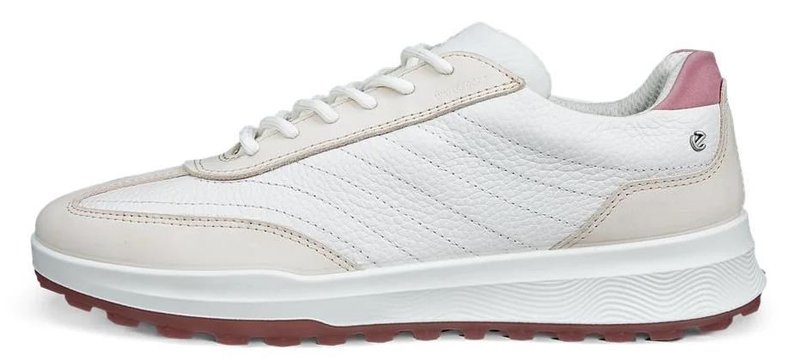 Ecco Street Vibe ladies golf shoes, limestone/white/blush