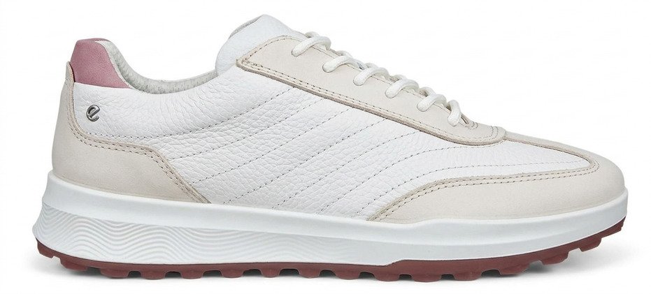 Ecco Street Vibe ladies golf shoes, limestone/white/blush