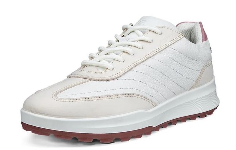 Ecco Street Vibe ladies golf shoes, limestone/white/blush