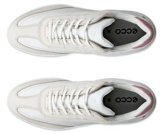 Ecco Street Vibe ladies golf shoes, limestone/white/blush