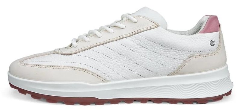Ecco Street Vibe ladies golf shoes, limestone/white/blush