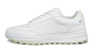 Ecco Street Vibe ladies golf shoes, shadow white/lime cream