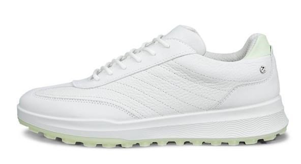 Ecco Street Vibe ladies golf shoes, shadow white/lime cream