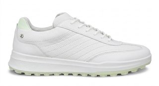 Ecco Street Vibe ladies golf shoes, shadow white/lime cream