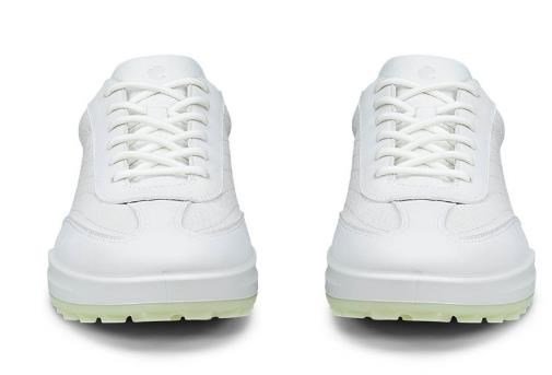Ecco Street Vibe ladies golf shoes, shadow white/lime cream