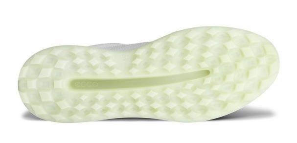 Ecco Street Vibe ladies golf shoes, shadow white/lime cream