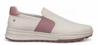 Ecco Street Vibe ladies golf shoes, limestone/blush