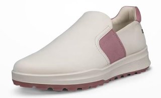 Ecco Street Vibe ladies golf shoes, limestone/blush