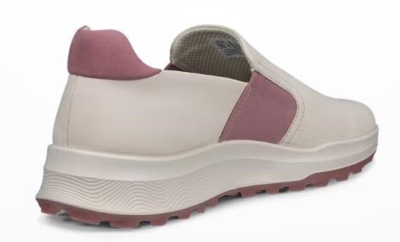 Ecco Street Vibe ladies golf shoes, limestone/blush