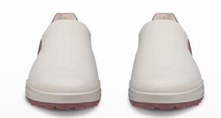 Ecco Street Vibe ladies golf shoes, limestone/blush