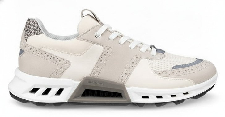 Ecco Biom C4 men's golf shoes, pure cashmere/limestone/dark clay