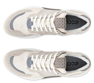 Ecco Biom C4 men's golf shoes, pure cashmere/limestone/dark clay