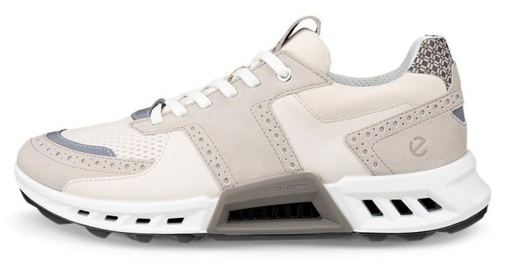 Ecco Biom C4 men's golf shoes, pure cashmere/limestone/dark clay