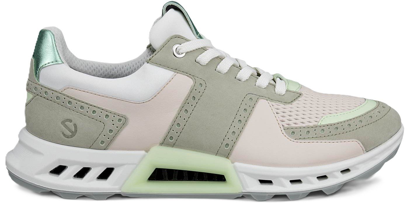 Ecco Biom C4 ladies golf shoes, tea/limestone/matcha metallic