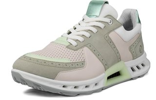 Ecco Biom C4 ladies golf shoes, tea/limestone/matcha metallic