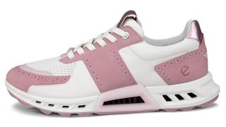 Ecco Biom C4 women's golf shoes, blush/white/old rose metallic