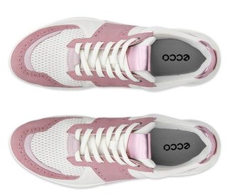 Ecco Biom C4 women's golf shoes, blush/white/old rose metallic
