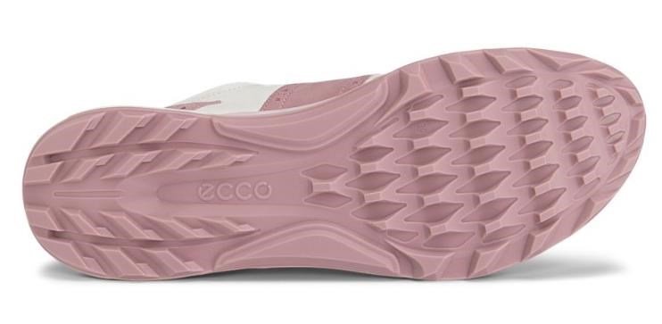 Ecco Biom C4 women's golf shoes, blush/white/old rose metallic