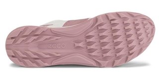 Ecco Biom C4 women's golf shoes, blush/white/old rose metallic