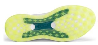 Ecco LT1 mens golf shoes, white/baygreen