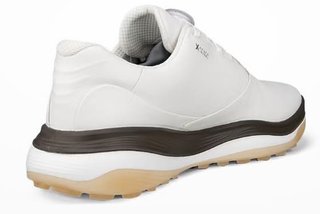 Ecco LT1 BOA mens golf shoes, white/tarmac