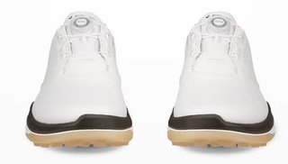 Ecco LT1 BOA mens golf shoes, white/tarmac