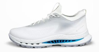 Ecco Biom C5 mens golf shoes, white/concrete
