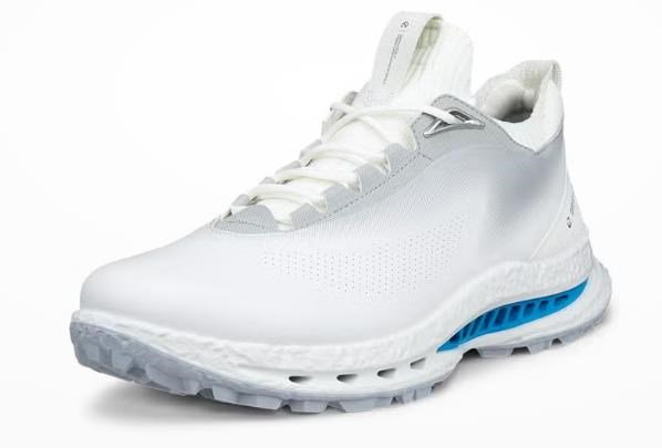 Ecco Biom C5 mens golf shoes, white/concrete