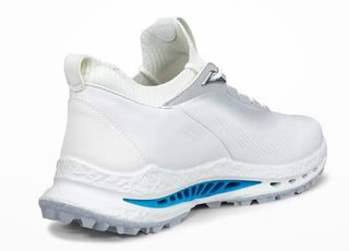 Ecco Biom C5 mens golf shoes, white/concrete