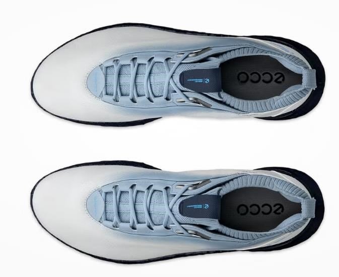 Ecco Biom C5 mens golf shoes, white/air