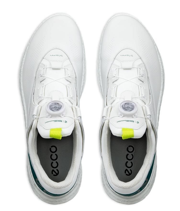 Ecco Ecco Biom C5 BOA mens golf shoes, white/baygreen