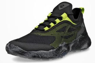 Ecco Biom H5 mens golf shoes, black/lime punch