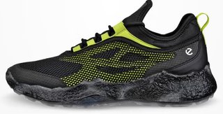 Ecco Biom H5 mens golf shoes, black/lime punch