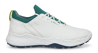 Ecco Biom H5 mens golf shoes, white/baygreen