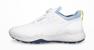 Ecco Ecco Biom H5 BOA mens golf shoes, white/dusty blue