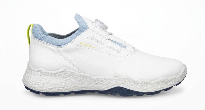 Ecco Ecco Biom H5 BOA mens golf shoes, white/dusty blue