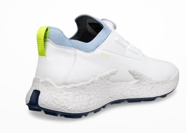 Ecco Ecco Biom H5 BOA mens golf shoes, white/dusty blue