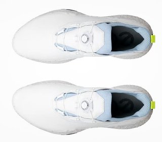 Ecco Ecco Biom H5 BOA mens golf shoes, white/dusty blue