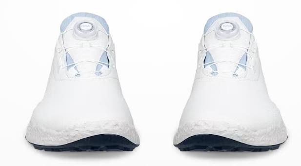 Ecco Ecco Biom H5 BOA mens golf shoes, white/dusty blue