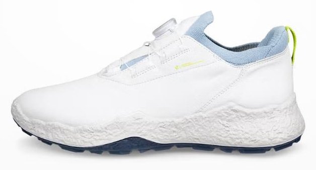 Ecco Ecco Biom H5 BOA mens golf shoes, white/dusty blue