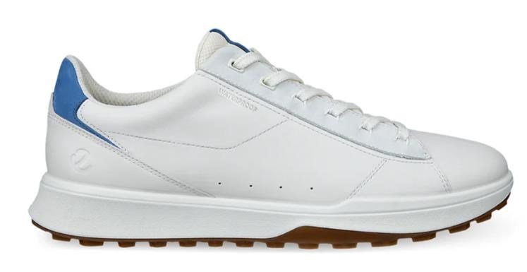 Ecco Street Vibe mens golf shoes, white/federal blue