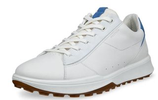 Ecco Street Vibe mens golf shoes, white/federal blue