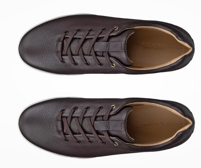 Ecco Golf Street Retro mens golf shoes, brown
