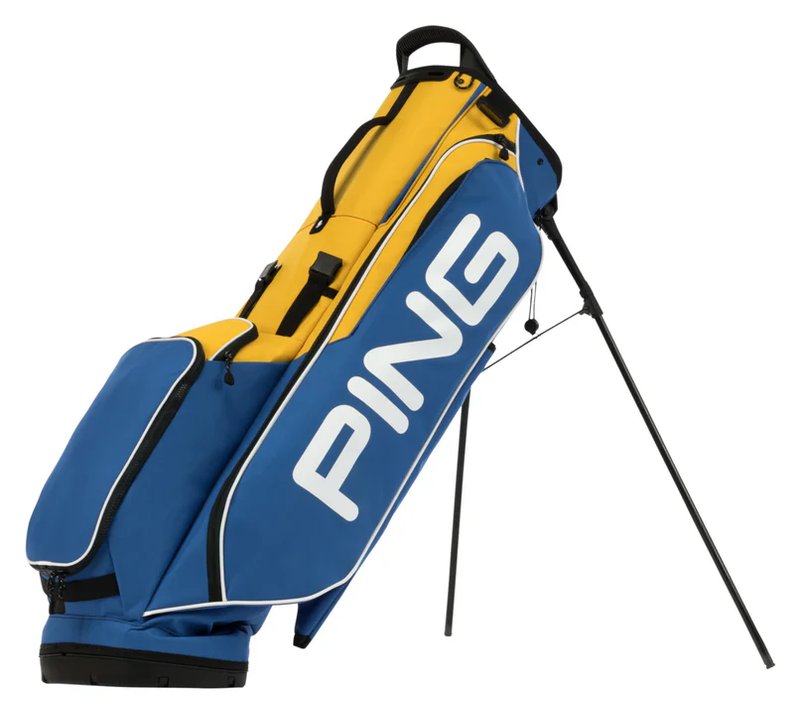PING Hoofer Lite 231 Club Together stand bag, blue/yellow