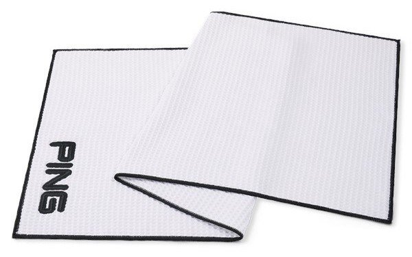 PING Tour Golf Towel, white