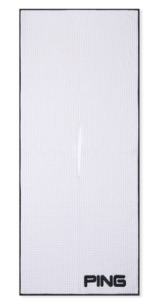 PING Tour Golf Towel, white