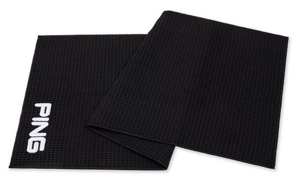 PING Tour Golf Towel, black