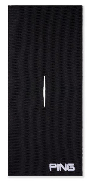 PING Tour Golf Towel, black