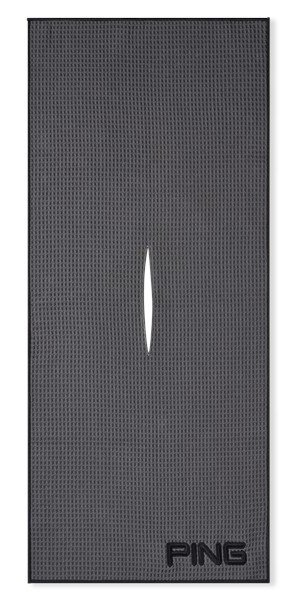 PING Tour Golf Towel, dark grey