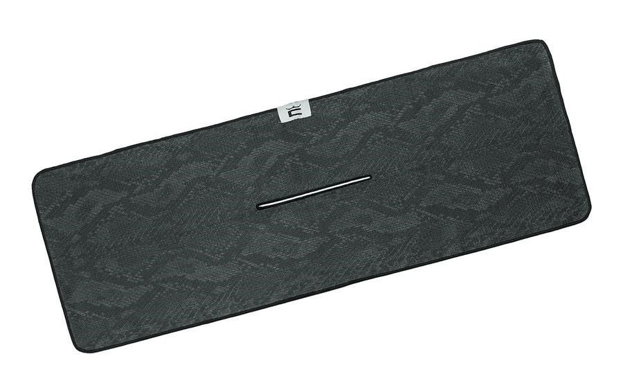 Cobra Snakeskin golf towel, black snakeskin